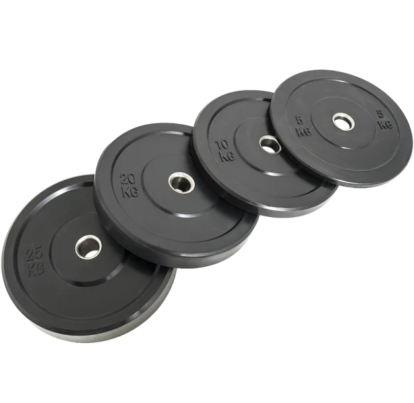 Black Bumper Weight Plates - Premium