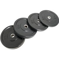 Black Bumper Weight Plates - Premium 10kg