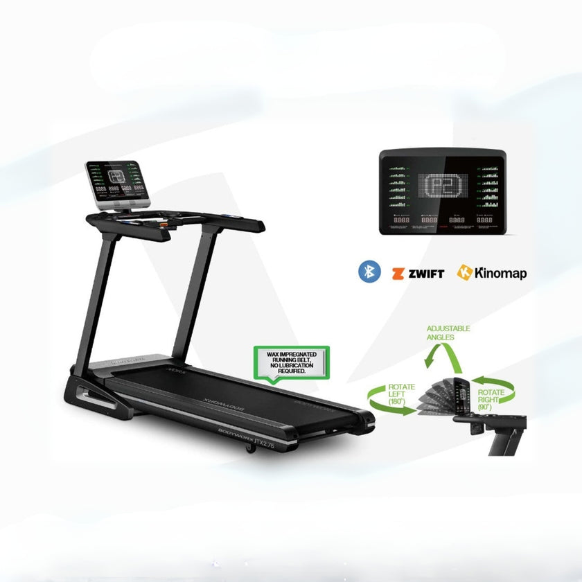 Bodyworx JTX2.75 Treadmill with Bluetooth Apps