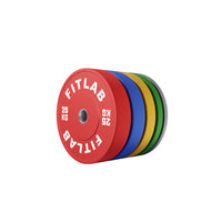 Fitlab Colour Rubber Bumper Plate (with upturned ring) | Pre-Order ETA Mid February