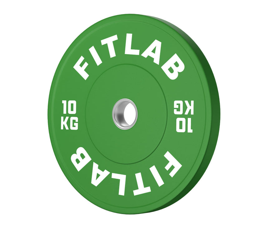 Fitlab Colour Rubber Bumper Plate (with upturned ring) | Pre-Order ETA Mid February