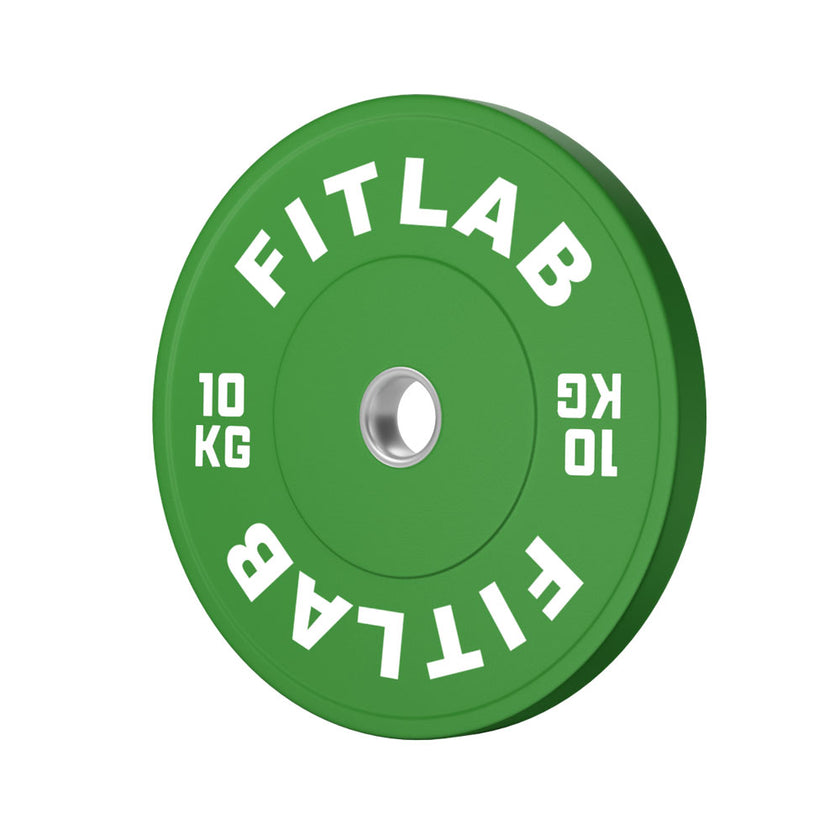 Fitlab Colour Rubber Bumper Plate (with upturned ring) | Pre-Order ETA Mid February