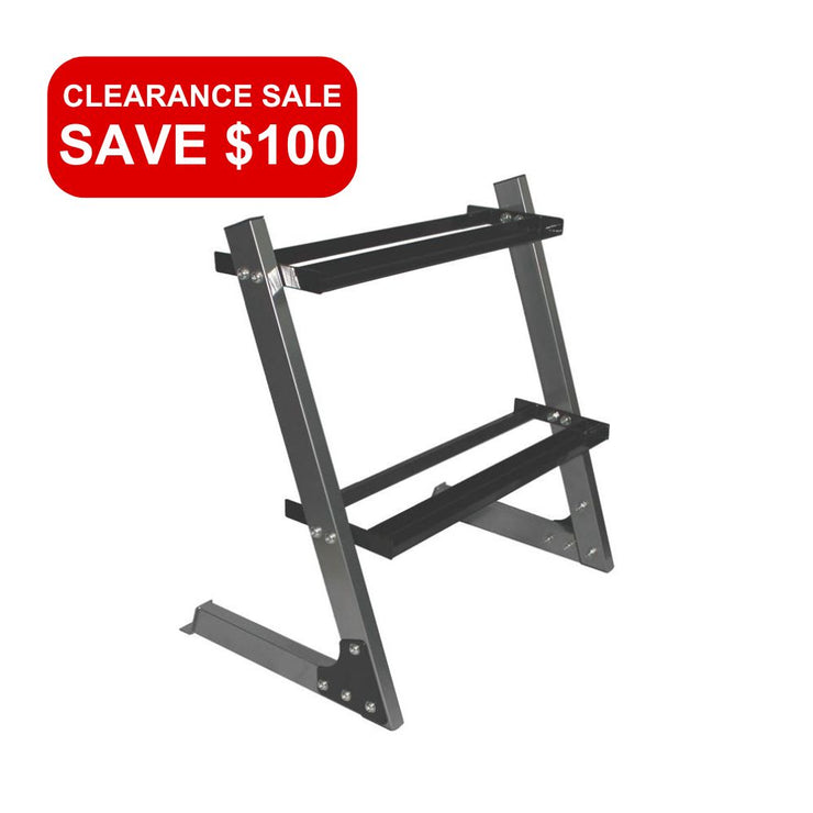 FitLAB 2 Tier Compact Dumbbell Rack