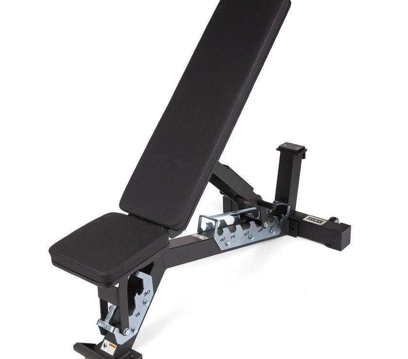 FITLAB Pro Series Bench | Adjustable Gym Bench for Strength Workouts