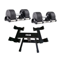 Fitlab 32kg Adjustable Dumbbells