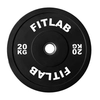 Fitlab Premium Black Bumper Plates