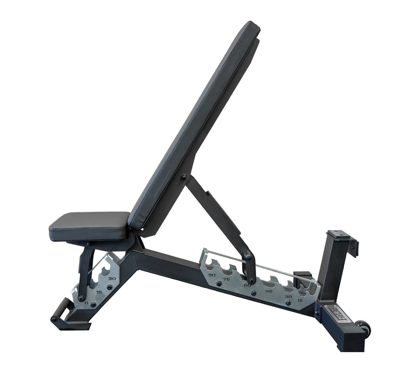 FITLAB Pro Series Bench | Adjustable Gym Bench for Strength Workouts