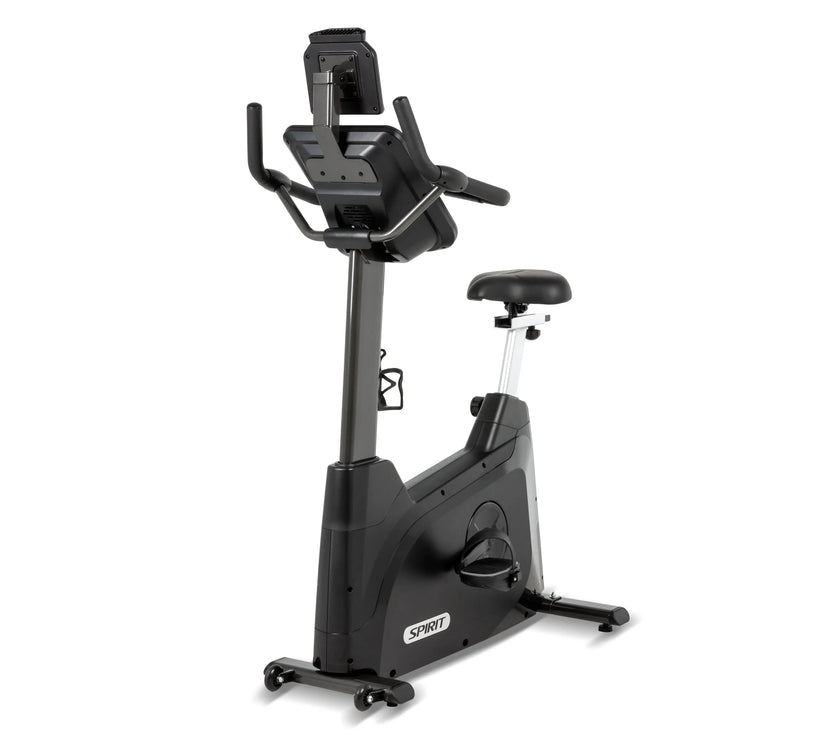 Shop the Spirit SXBU55V2 Upright Bike, ideal for home and commercial gym setups. Perfect for HIIT training and cardio workouts. Buy top cardio machines and exercise cycle bikes.