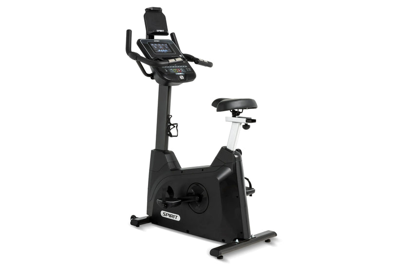 Shop the Spirit SXBU55V2 Upright Bike, ideal for home and commercial gym setups. Perfect for HIIT training and cardio workouts. Buy top cardio machines and exercise cycle bikes.