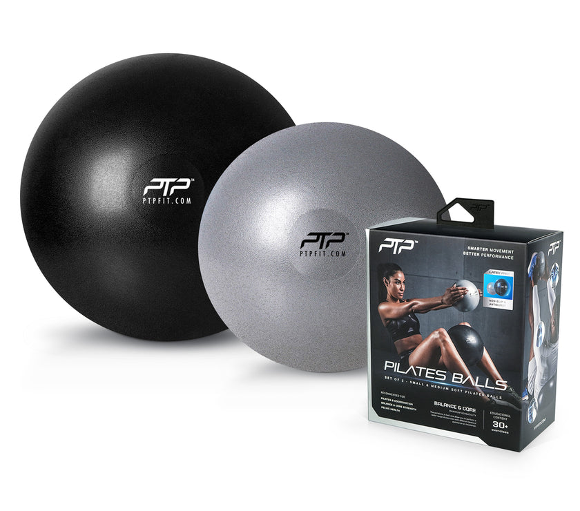 PTP Pilates Balls Combo - Enhance Your Pilates and Core Workouts