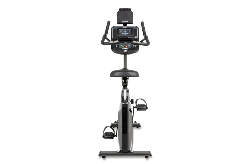 Shop the Spirit SXBU55V2 Upright Bike, ideal for home and commercial gym setups. Perfect for HIIT training and cardio workouts. Buy top cardio machines and exercise cycle bikes.