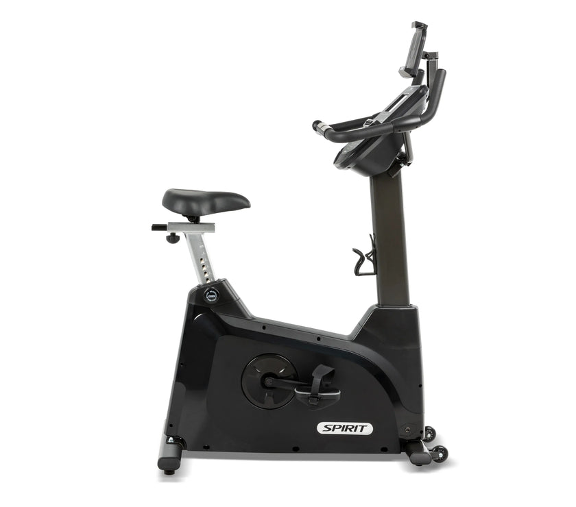 Shop the Spirit SXBU55V2 Upright Bike, ideal for home and commercial gym setups. Perfect for HIIT training and cardio workouts. Buy top cardio machines and exercise cycle bikes.