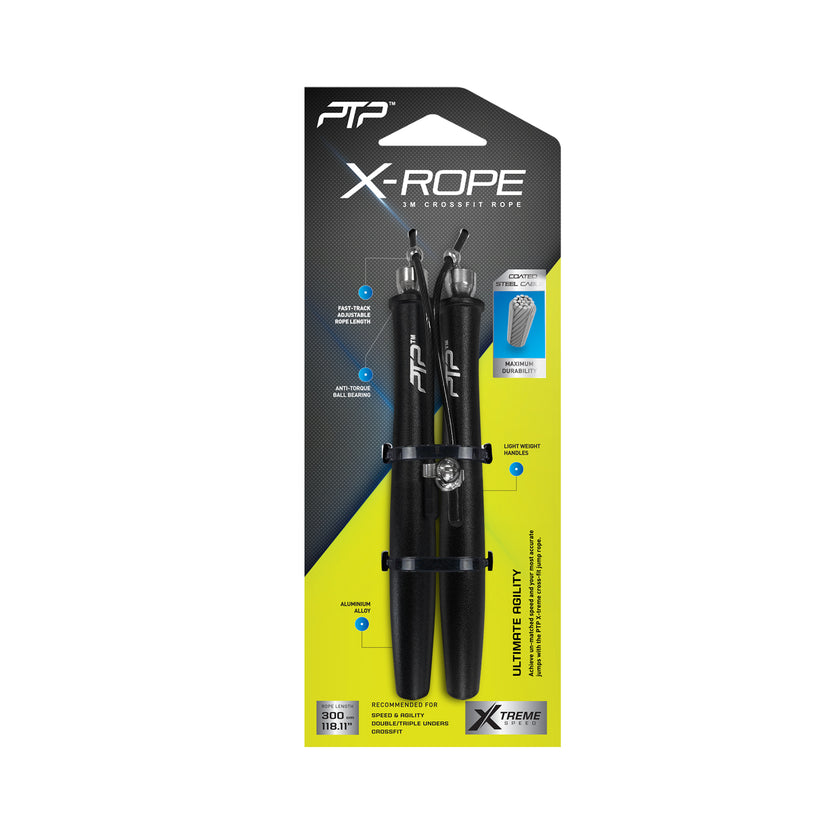 PTP X Rope - High-Speed Jump Rope for Cardio and Fitness Training