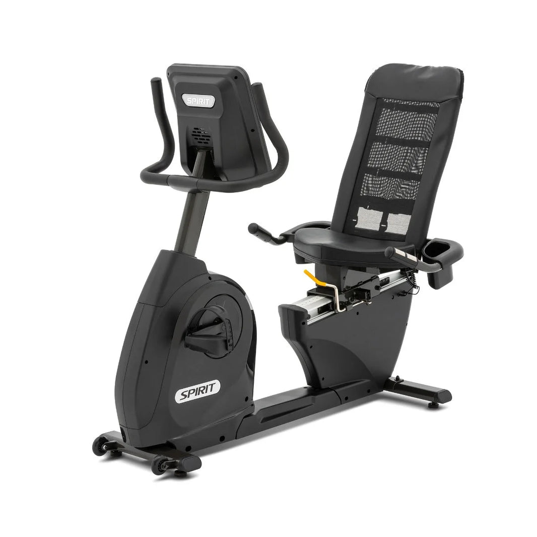 Check out the Spirit SXBR25V2 Recumbent Bike, designed for home and commercial gym setups. Buy cardio machines and exercise cycle bikes for effective HIIT training and workouts.