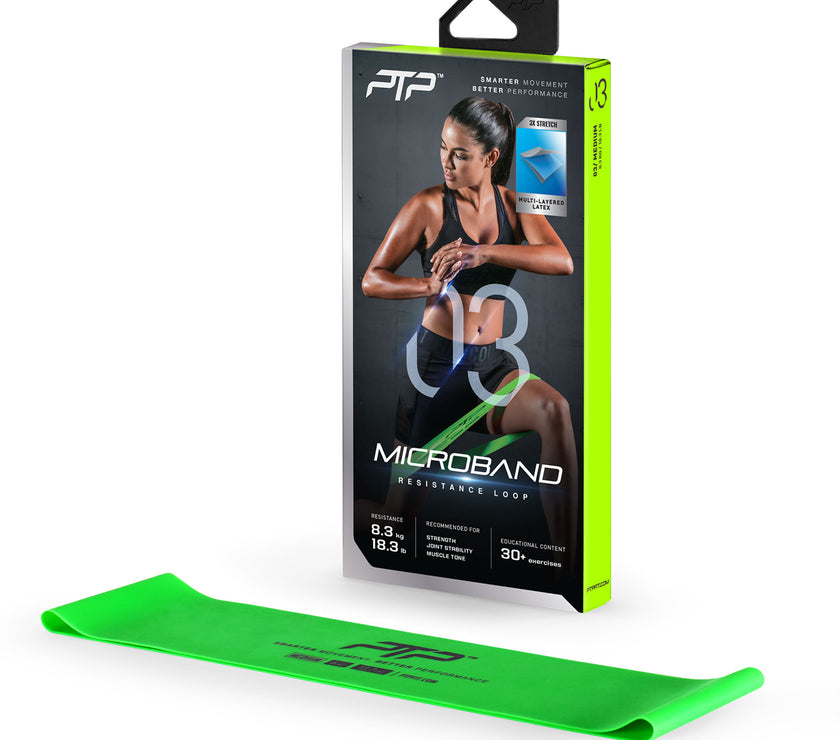 PTP MicroBand - Versatile Resistance Band for Strength and Mobility