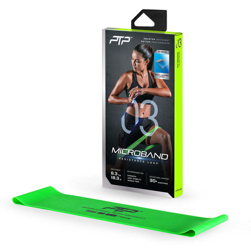 PTP MicroBand - Versatile Resistance Band for Strength and Mobility