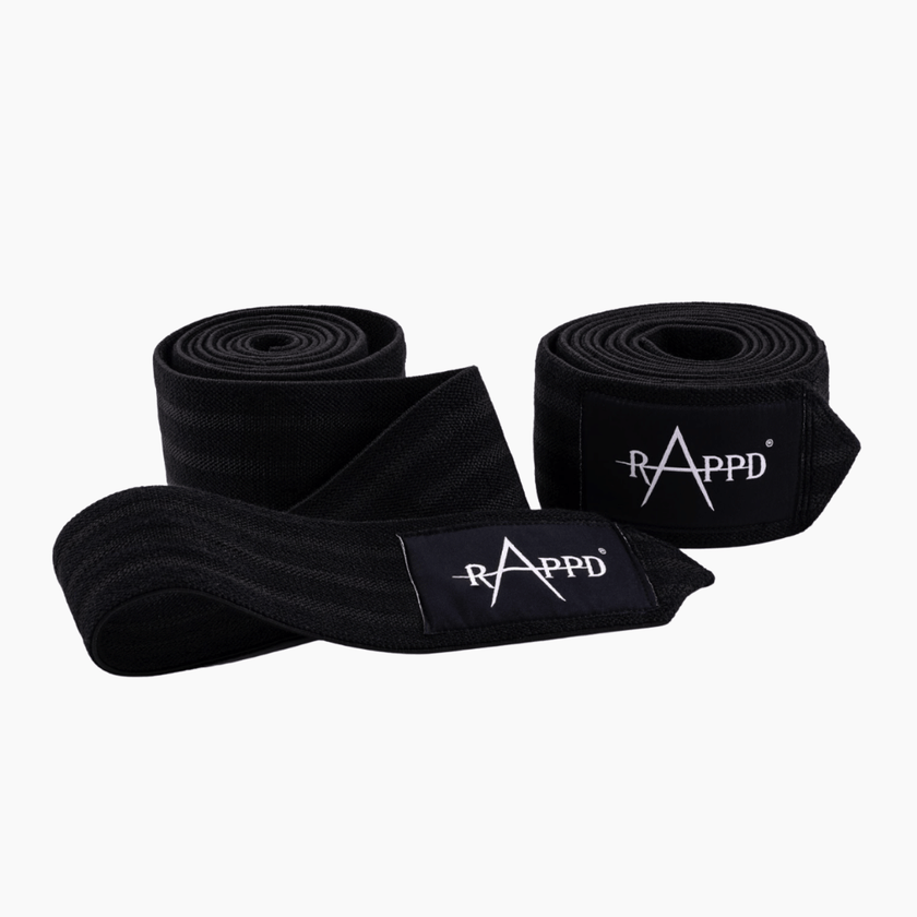 Rappd - Heavy Duty Knee Wraps Edition 555 - 2.5m Grey