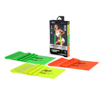 PTP MediBand PLUS 3-Pack Resistance Bands - Versatile Set for Rehabilitation and Strength Training