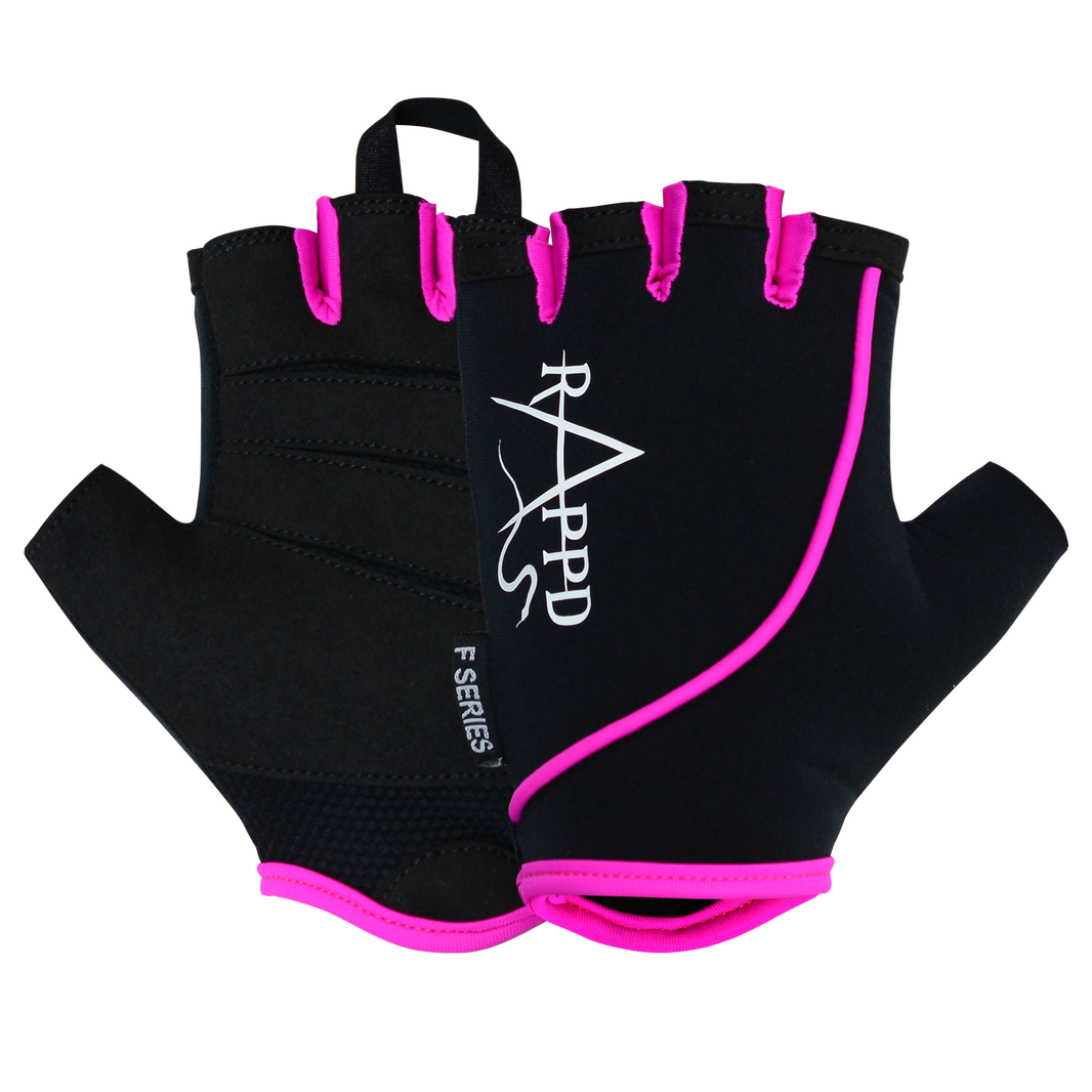 Rappd Womens Fitness Gloves Pink