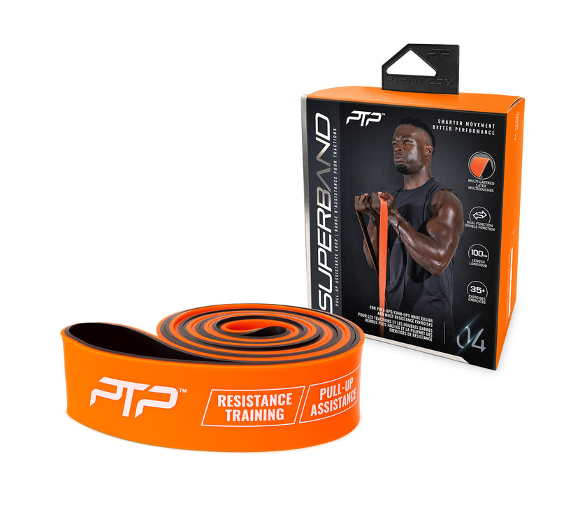 PTP Dual Colour Superband - Versatile Resistance Bands for Strength and Flexibility